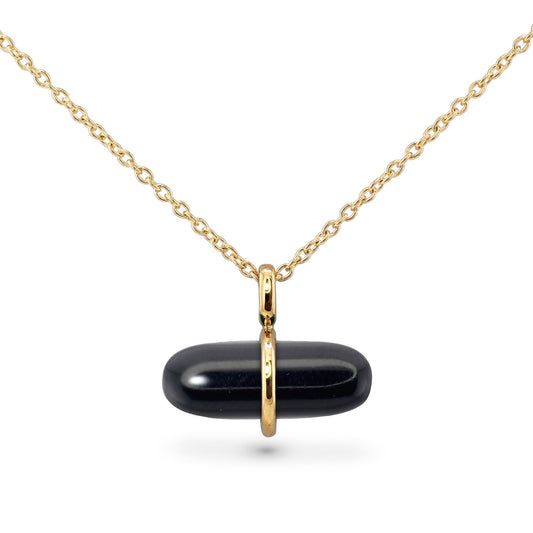 AURUM BLACK ONYX NECKLACE