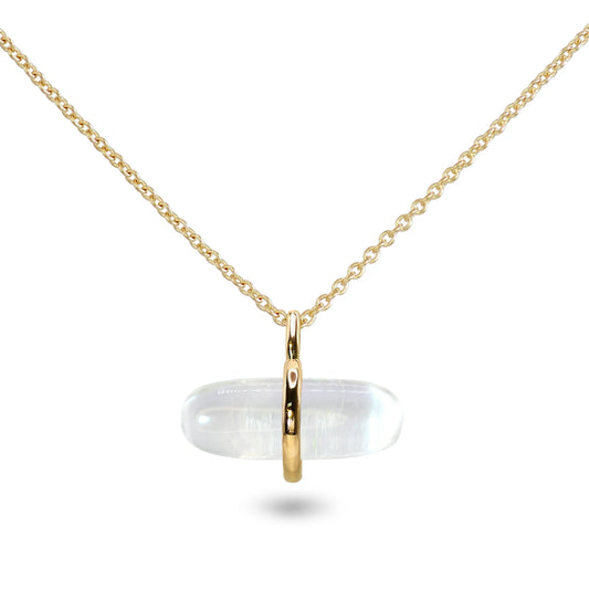 AURUM CRYSTAL QUARTZ NECKLACE
