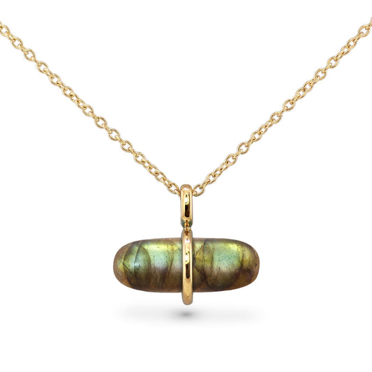 AURUM LABRADORITE NECKLACE