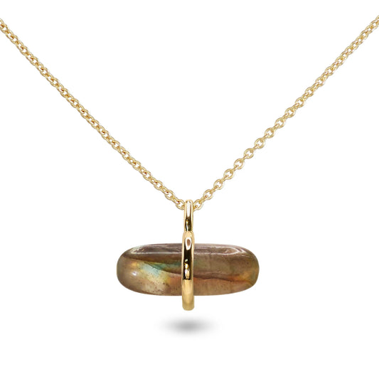 AURUM LABRADORITE NECKLACE