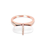 DIAMANTA MOONSTONE GOLD RING WITH DIAMONDS