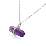 DIAMANTA AMETHYST NECKLACE
