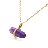 DIAMANTA AMETHYST NECKLACE