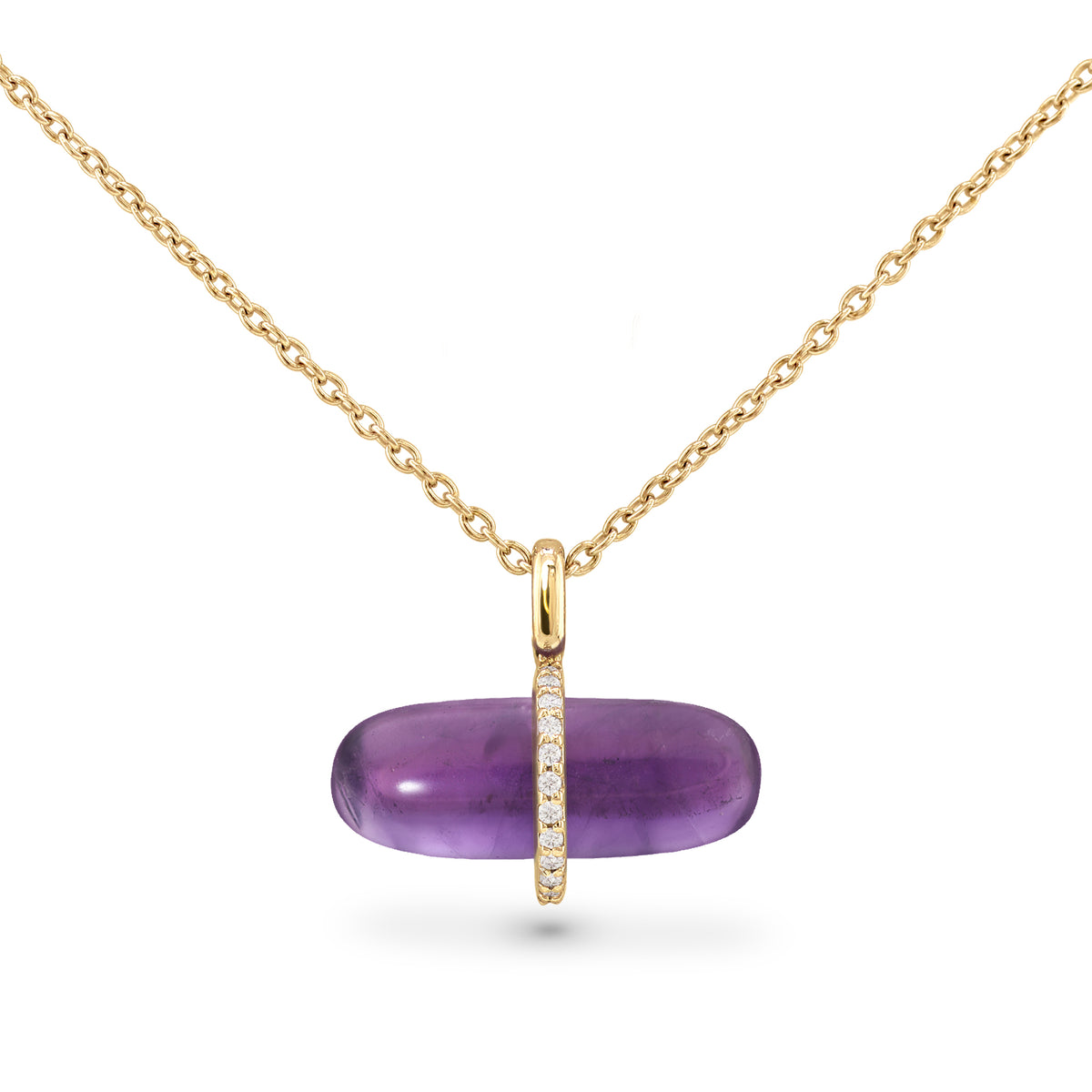 DIAMANTA AMETHYST NECKLACE