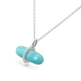 DIAMANTA AMAZONITE NECKLACE