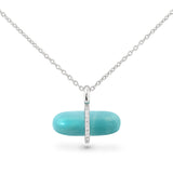 DIAMANTA AMAZONITE NECKLACE