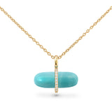 DIAMANTA AMAZONITE NECKLACE