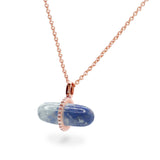 DIAMANTA BLUE AVENTURINE NECKLACE
