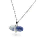 DIAMANTA BLUE AVENTURINE NECKLACE