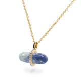 DIAMANTA BLUE AVENTURINE NECKLACE