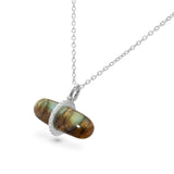 DIAMANTA LABRADORITE NECKLACE