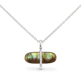 DIAMANTA LABRADORITE NECKLACE
