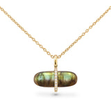 DIAMANTA LABRADORITE NECKLACE