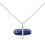 DIAMANTA LAPIS LAZULI NECKLACE
