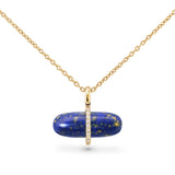 DIAMANTA LAPIS LAZULI NECKLACE