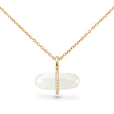 DIAMANTA MOONSTONE NECKLACE