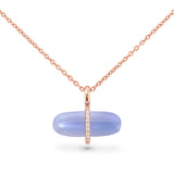 DIAMANTA SKY AGATE NECKLACE