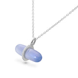 DIAMANTA SKY AGATE NECKLACE