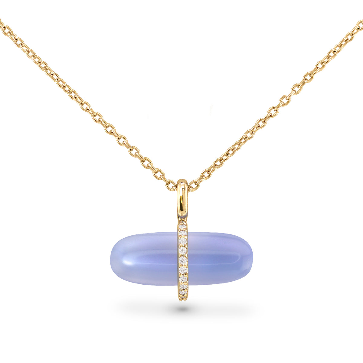 DIAMANTA SKY AGATE NECKLACE