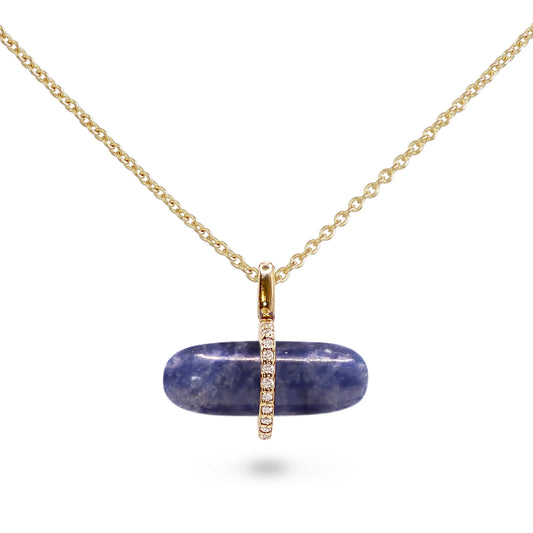 DIAMANTA SODALITE NECKLACE