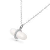 DIAMANTA SNOW QUARTZ NECKLACE
