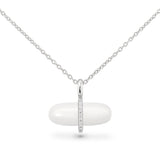 DIAMANTA SNOW QUARTZ NECKLACE