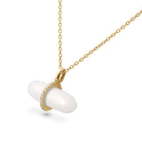 DIAMANTA SNOW QUARTZ NECKLACE