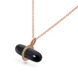 GEMMA BLACK ONYX NECKLACE
