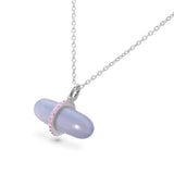 GEMMA BLUE LACE AGATE NECKLACE