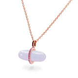 GEMMA BLUE LACE AGATE NECKLACE