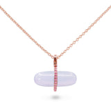 GEMMA BLUE LACE AGATE NECKLACE