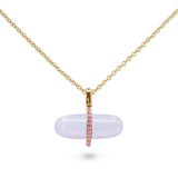 GEMMA BLUE LACE AGATE NECKLACE