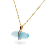GEMMA SKY AGATE NECKLACE