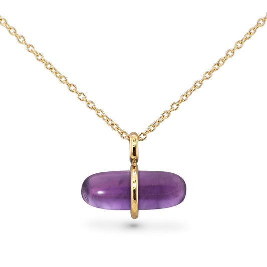 AURUM AMETHYST NECKLACE