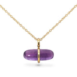 AURUM AMETHYST NECKLACE