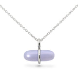 AURUM BLUE LACE AGATE NECKLACE