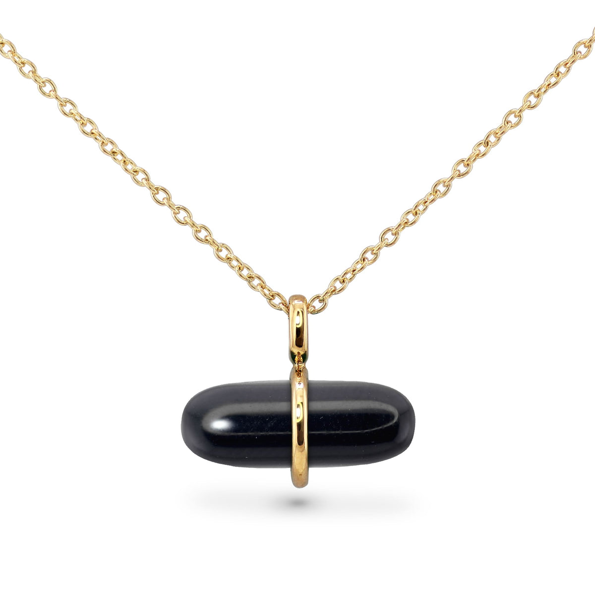 AURUM BLACK ONYX NECKLACE