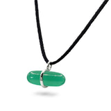 LORUM GREEN AGATE NECKLACE