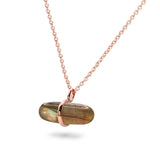 AURUM LABRADORITE NECKLACE