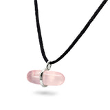 LORUM ROSE QUARTZ NECKLACE