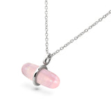 AURUM ROSE QUARTZ NECKLACE