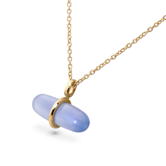 AURUM SKY AGATE NECKLACE