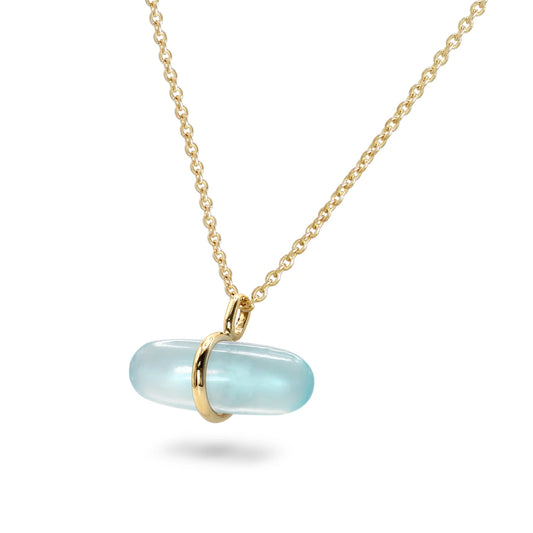 AURUM SKY AGATE NECKLACE