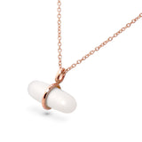 AURUM SNOW QUARTZ NECKLACE