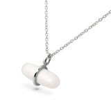 AURUM SNOW QUARTZ NECKLACE