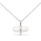 AURUM SNOW QUARTZ NECKLACE