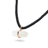 AURUM MOONSTONE MACRAMÉ NECKLACE