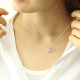 AURUM BLUE LACE AGATE NECKLACE